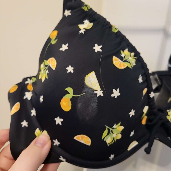 PINK Black with Citrus Swim Set - Picture 4 of 4